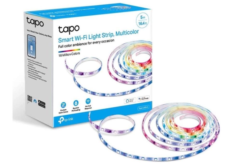 TP-Link Tapo L920-5, tira de luces LED con hasta 50 zonas de color y muchas funciones extra